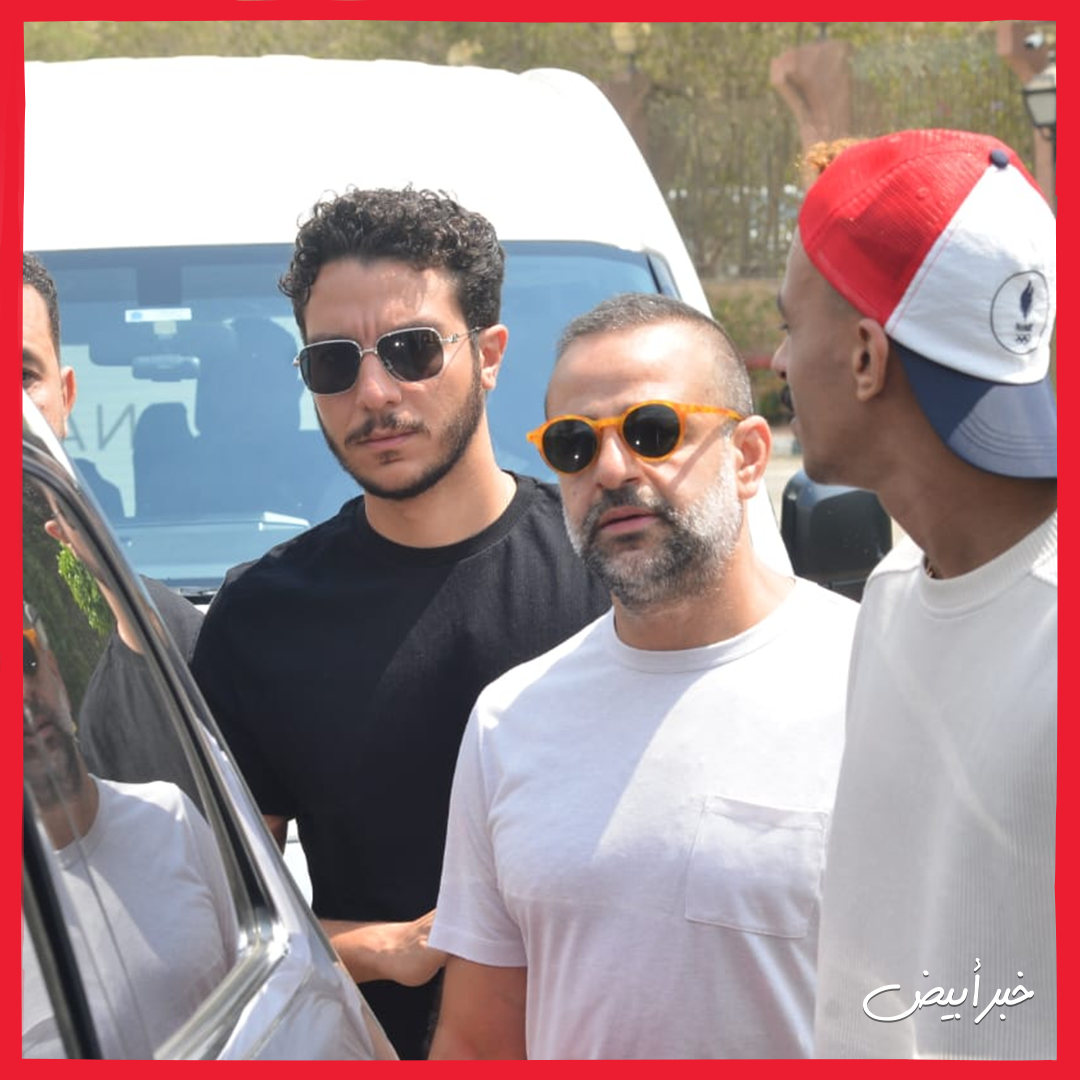 جنازة والد المنتجان طارق وأحمد الجنايني