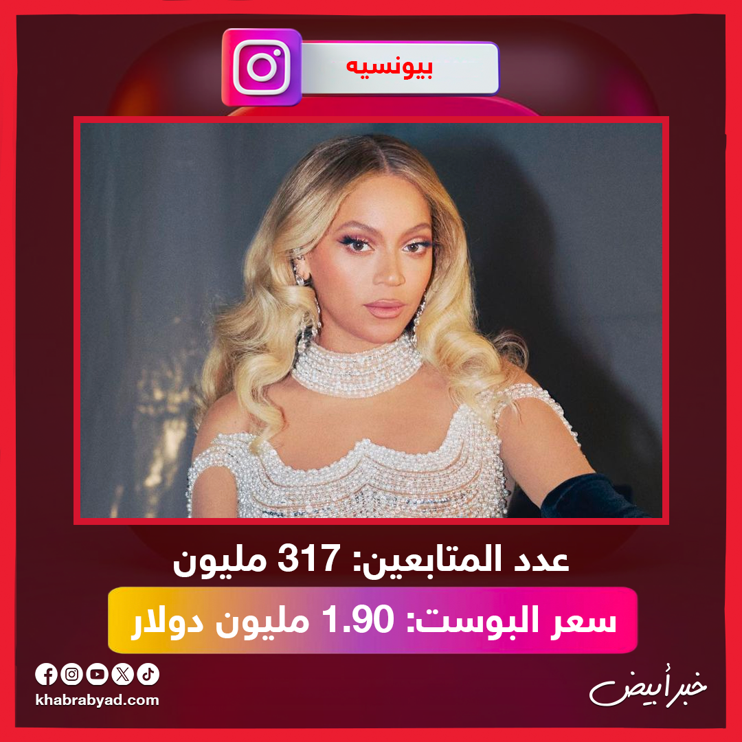 أغلى 10 نجوم على instagram في 2025