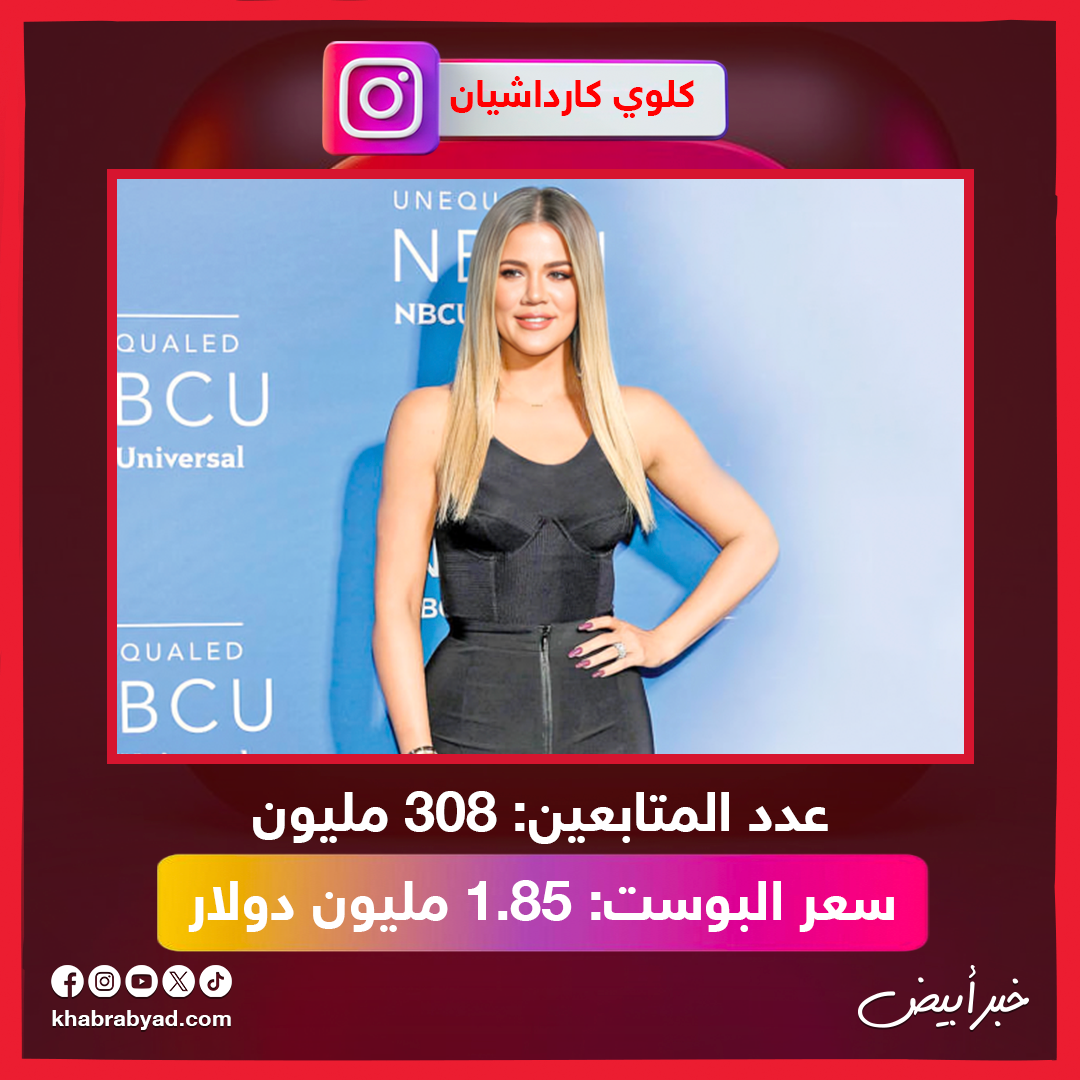 أغلى 10 نجوم على instagram في 2025