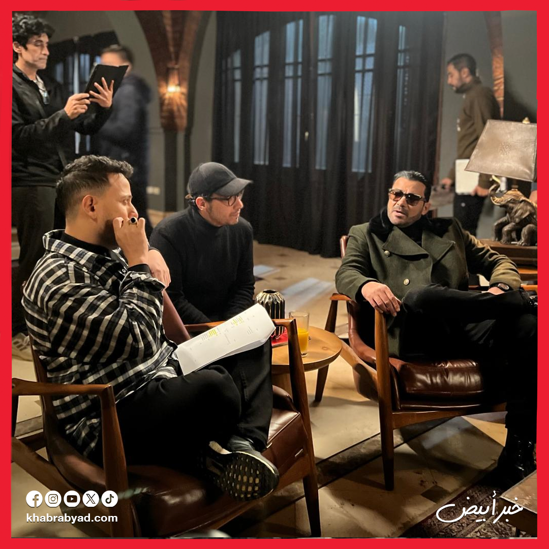  أول صور من كواليس مسلسل قطر صغنطوط بطولة محمد رجب