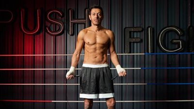 خاص بالصور.. «kick boxing» مصطفى شعبان 