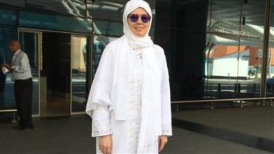 رانيا فريد شوقي من السعودية: شفت أبويا بيطوف في الكعبة