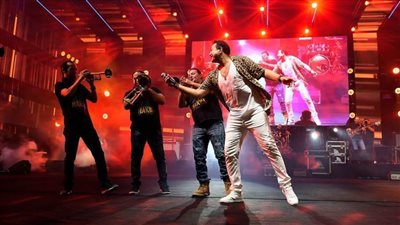 بالصور .. حكيم يتألق في «تيوليب» والحفل قد يكون الأخير مع منظمه 