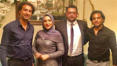 صور: علي ربيع يحتفل بخطوبة شقيقته 