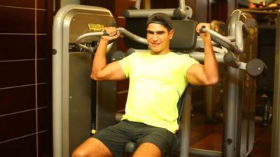 بالصور: عندما يتحول أبو هشيمة إلى «big fan» 