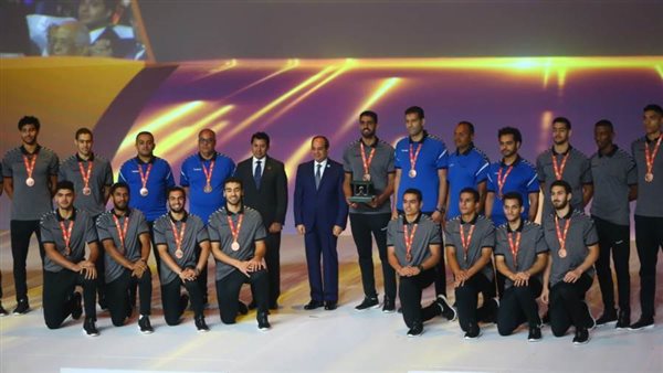 منتخب اليد في ضيافة