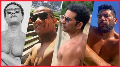 بالصور : خليك «topless»  شعار النجوم علي السوشيال ميديا