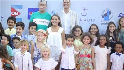 بالفيديو: أطفال الجونة علي شرف فيلم «الفارس والأميرة»
