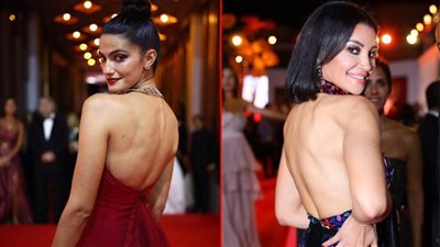 أروي جودة و تارا عماد .. «back less dress»