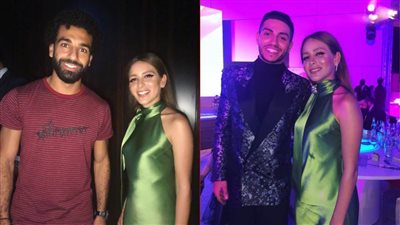 جميلة عوض مع الملك المصري والبرنس المصري