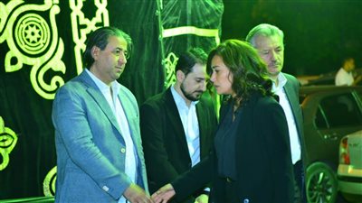 ليلى وهند وكندة علوش فى وداع شوقى الماجرى