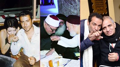 بالصور .. «بوس الإيد» من شيرين حتي سعد الصغير