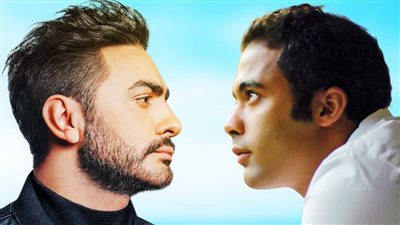 انفراد : آخر فيديو لـ هيثم أحمد زكي يغني لتامر حسني .. وتامر حسني يوجه له رسالة صوتية 