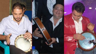 بالصور : من أحمد رزق وحماده هلال لـ رامي عياش .. نجوم ولكن طبالين 