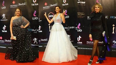 بالصور : النجوم يتوافدون على حفل افتتاح مهرجان القاهرة السينمائي