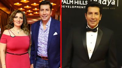 سر حضور هانى رمزى مهرجان القاهرة أمس بدون زوجته