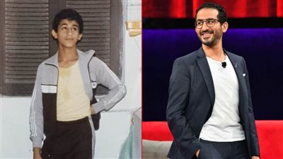 أحمد حلمي ينشر صورة له من فترة مراهقته