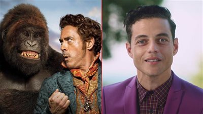 رامي مالك «غوريلا» يهدد «iron man» في فيلمهما الجديد