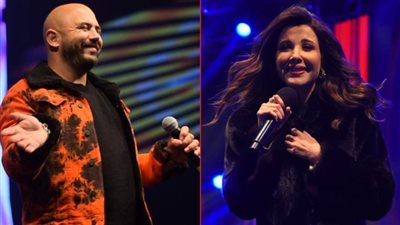 نانسي والعسيلي يشعلان الجامعة الألمانية بحفل أسطوري