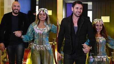 أحمد عز في مؤتمر «علاء الدين» : حلمت بالغناء في بداية حياتي وقدمت حفلين في الأوبرا 