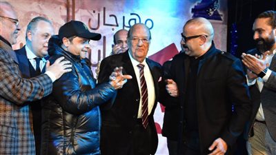 بالصور.. المهن التمثيلية تكرم حسن حسني بحضور هنيدي ومحمد سعد