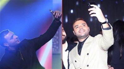 رامي صبري قضاها سيلفي ليلة رأس السنة