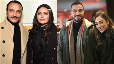 الشرنوبي وراندا وصالح وهنادي .. الظهور الأول لأحدث «couples» في الوسط الفني