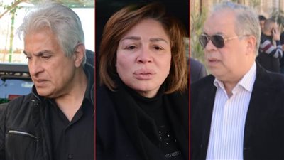 نادية لطفي تصل لمثواها الأخير في حضور عدد كبير من المقربين