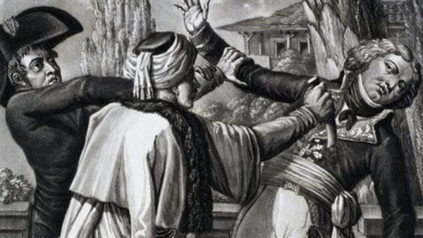 مشهد تعبيري لقتل