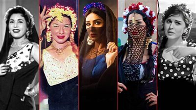 اختر الإجابة الصحيحة : من هي أجمل من ارتدت «الملاية اللف» علي الشاشة؟