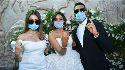 معازيم فرح إيمان رمضان : اللي سرب الفيديو بدون كمامات قاصد يعمل مشكلة لمحمد رمضان