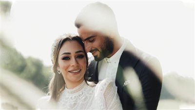 خاص .. أول صور من زفاف محمد الشرنوبي وراندا رياض