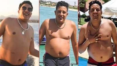 إذا بليتم فاستتروا .. حمو بيكا يتعرض للتنمر على إنستجرام بسبب «كرشه»