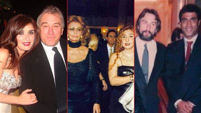 مع نجوم هوليوود .. قصة 3 صور من أرشيف نادية وغادة وأحمد زكي