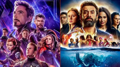 تخيل الفرق بينهما .. الفيل الأزرق 2 و Avengers endgame الأعلي في التاريخ عربياً وعالمياً