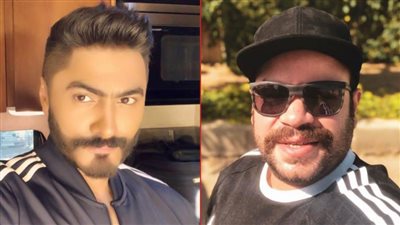 محمد عبدالرحمن ضيف شرف في فيلم «مش أنا» مع تامر حسني