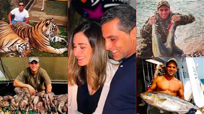 بالصور بعد إعلان خطبتهما .. من هو فارس أحلام أمينة خليل عاشق صيد البط والتماسيح؟