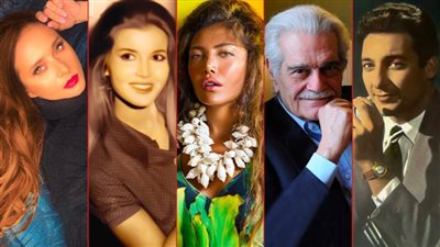 من رشدي أباظة إلى ريهام حجاج .. نجوم مصريين بأصول أوروبية