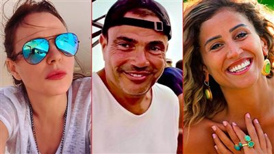 قبل ظهور دينا الشربيني مع عمرو دياب في كليب «أماكن السهر» .. شيرين رضا ظهرت في كليبين