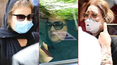 بحضور ميرفت أمين ودلال عبدالعزيز .. نجوم الفن يودعون شويكار إلى مثواها الأخير