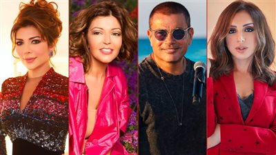 نجوم Online .. أشهر الحفلات برعاية الهضبة وسميرة سعيد وأصالة وأنغام بداية من الغد