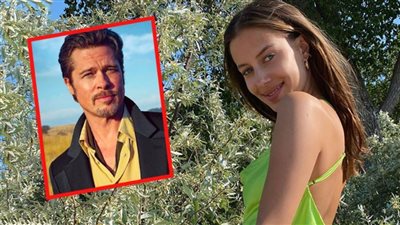 10 صور لحبيبة براد بيت الجديدة .. كيف بدأت القصة ومن هي نيكول بوتور ؟