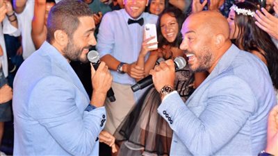 اختراع تامر حسني والعسيلي في أول حفل زفاف بعد الكليب بالساحل الشمالي