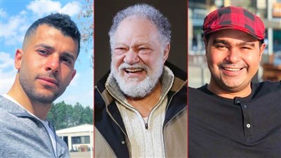 رامز أمير وإسلام إبراهيم مع يحيى الفخراني فى مسلسله رمضان 2021