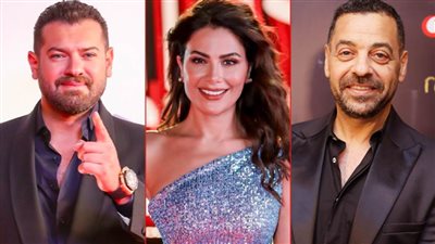 صبا مبارك مع عمرو يوسف في مسلسل «نمرة اتنين» من إخراج طارق العريان