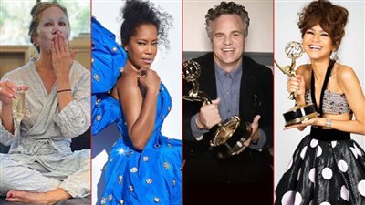 صور .. كيف احتفل نجوم الـ Emmy's Awards في منازلهم ؟