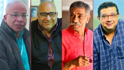 ماجد الكدواني وسيد رجب وبيومي فؤاد وشريف دسوقي أصدقاء دراسة .. قصة فيلم وقفة رجالة قبل تصويره