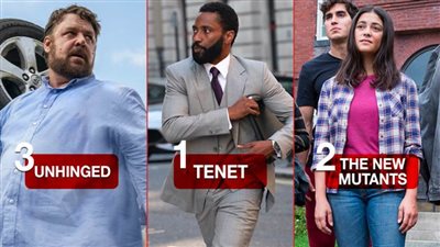 فيلم Tenet يستمر في صدارة بوكس أوفيس هذا الأسبوع