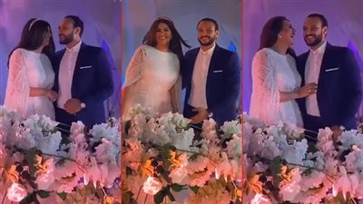 أول صور .. عقد قران أحمد خالد صالح وهنادي مهنى في مسجد الشرطة بالتجمع الخامس