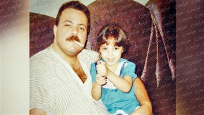 ألبوم صور .. إيمي طلعت زكريا فى ذكري والدها : كان نفسه يعمل فيلم حريم كريم وقالي خليكي جنبي ما تتجوزيش 